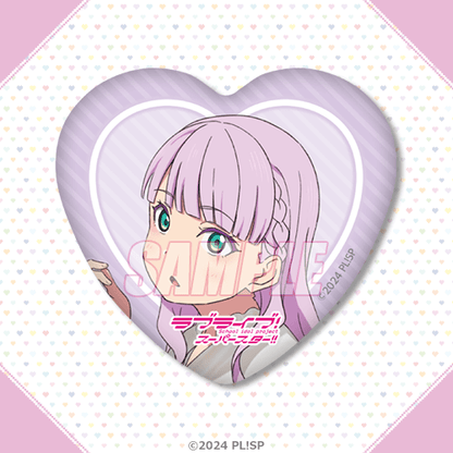 LoveLive! Superstar!! Liella Love Live! Days Yumekawaii Kujibikido Heart Badges