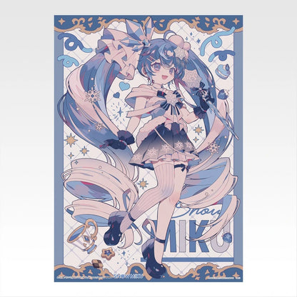 Snow Miku All-Stars A4 Clear Posters