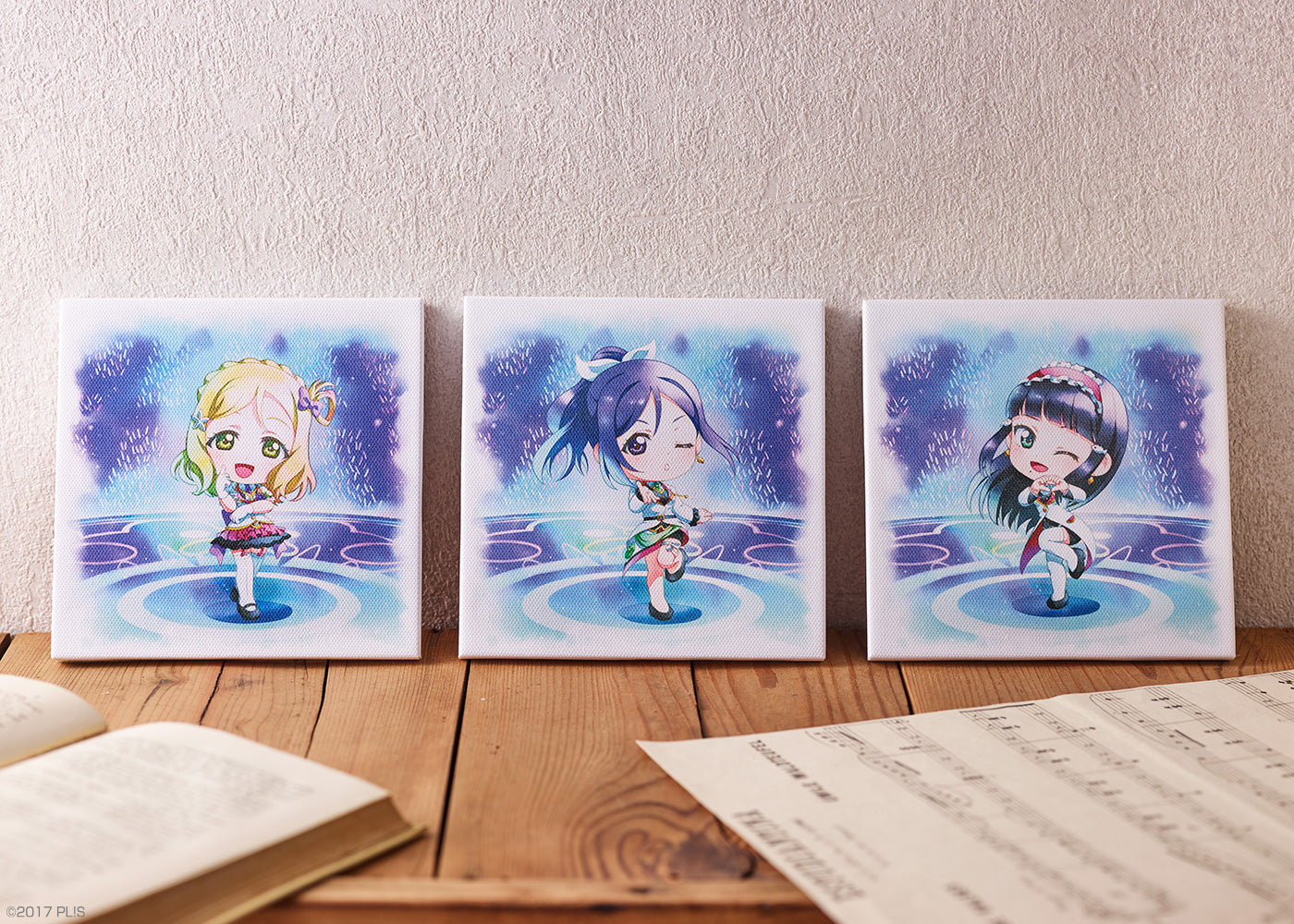 Ichiban Kuji Love Live! Sunshine!! 5th Anniversary Square Canvas Prints