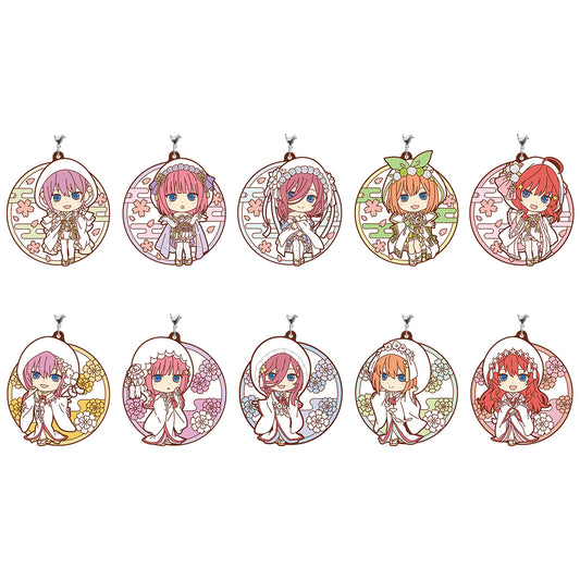 Ichiban Kuji Quintessential Quintuplets Movie ~Knot of Happiness~ Round Rubber Straps