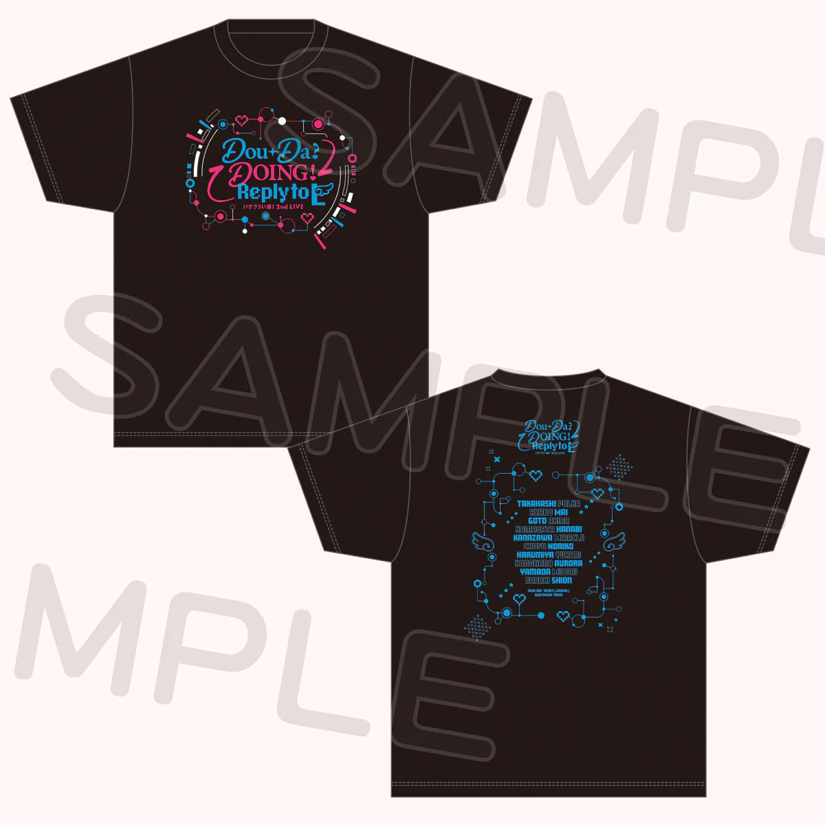 Love Live! Ikizulive 2nd Live Dou Da? Doing! Reply to L T-Shirt (PRE-ORDER)