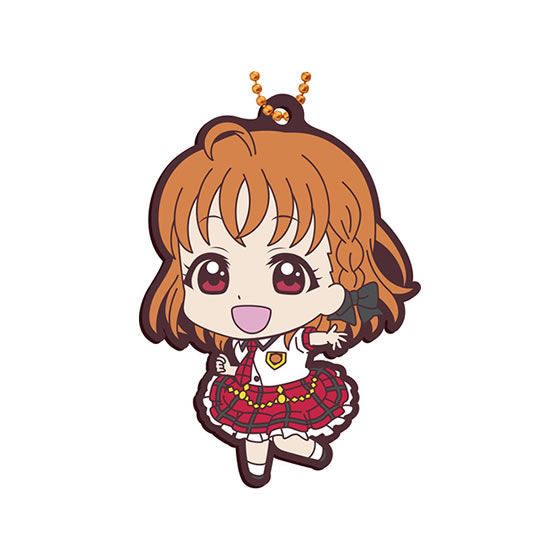 Love Live! Sunshine!! Capsule Rubber Mascot 17 Subunit 1st Single Rubber Straps