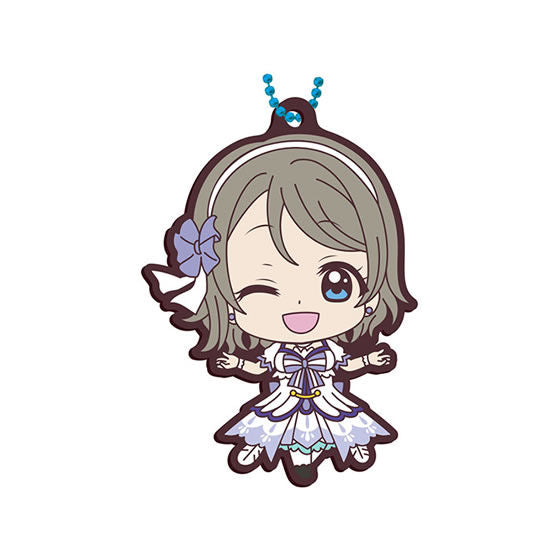 Love Live! Sunshine!! Capsule Rubber Mascot 20 Brightest Melody Believe Again Rubber Straps