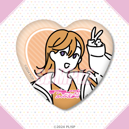 LoveLive! Superstar!! Liella Love Live! Days Yumekawaii Kujibikido Heart Badges