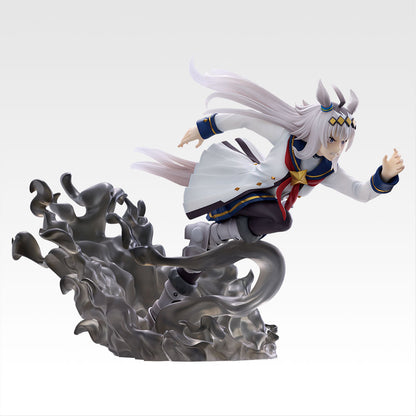 Uma Musume Gray Monster vs. White Lightning Gracemaster 1/7 Oguri Cap Black Smoke Figure