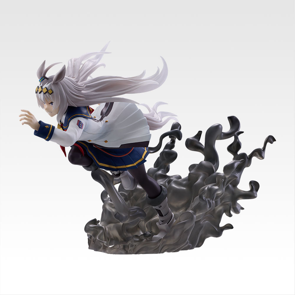 Uma Musume Gray Monster vs. White Lightning Gracemaster 1/7 Oguri Cap Black Smoke Figure