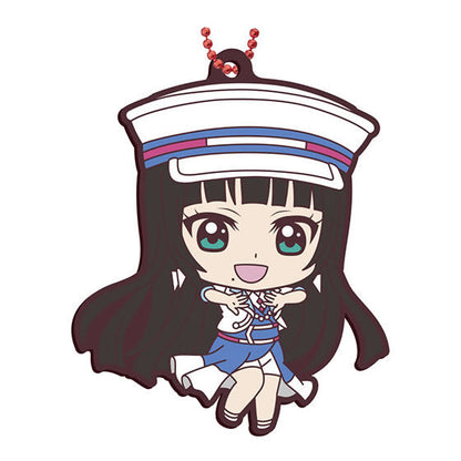 Love Live! Sunshine!! Capsule Rubber Mascot 23 Smile Smile Ship Start! Rubber Straps