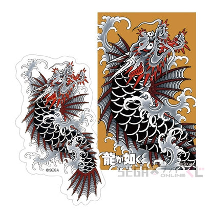 Yakuza Living with the Dragon Tattoo Sticker Sets