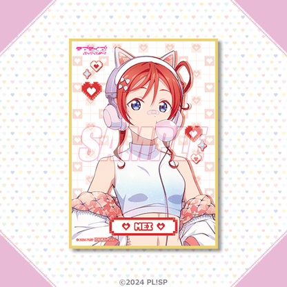 LoveLive! Superstar!! Liella Love Live! Days Yumekawaii Kujibikido Shikishi Boards