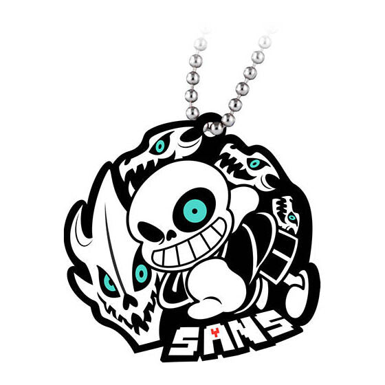 Undertale Capsule Rubber Mascot Keychains