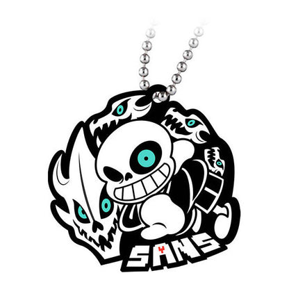 Undertale Capsule Rubber Mascot Keychains