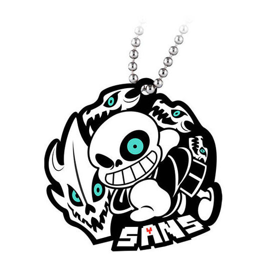 Undertale Capsule Rubber Mascot Keychains