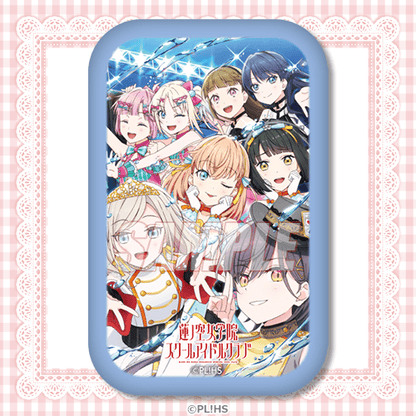 Hasunosora Yumekawaii Kuji Heart and Rectangle Can Badges