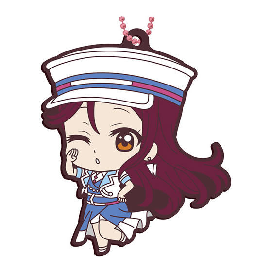 Love Live! Sunshine!! Capsule Rubber Mascot 23 Smile Smile Ship Start! Rubber Straps