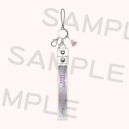 PREORDER 15th Anniversary Love Live Fest PVC Silver Streamer Keychains