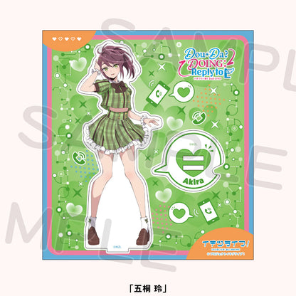Love Live! Ikizulive 2nd Live Dou Da? Doing! Reply to L Acrylic Stands (PRE-ORDER)