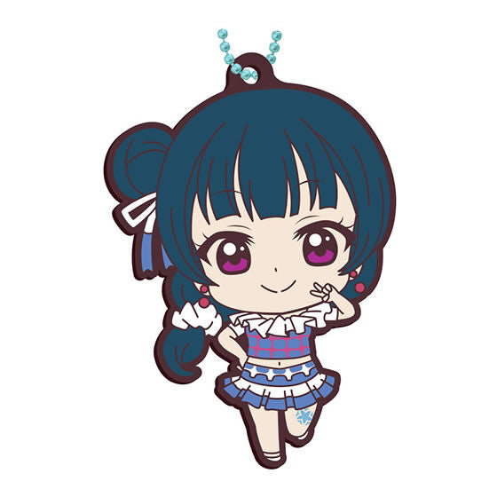 Love Live! Sunshine!! Capsule Rubber Mascot 23 Smile Smile Ship Start! Rubber Straps