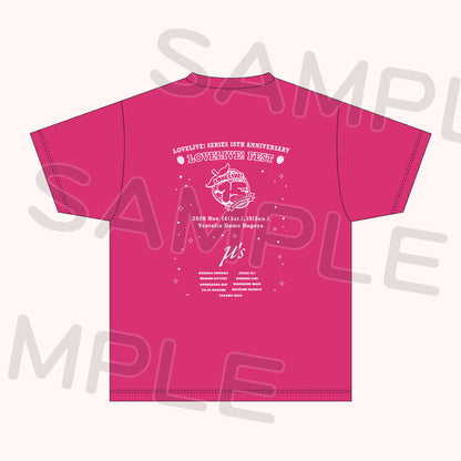 PREORDER 15th Anniversary Love Live Fest T-Shirts