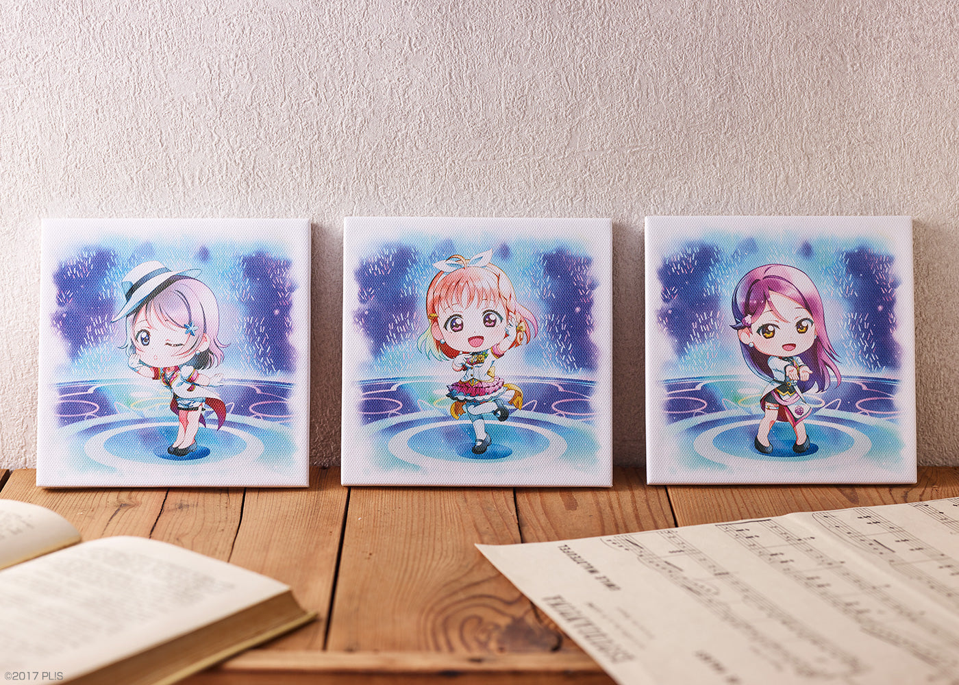 Ichiban Kuji Love Live! Sunshine!! 5th Anniversary Square Canvas Prints