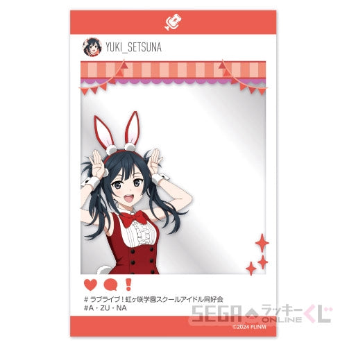 Nijigasaki Bunny Sega Kuji Social Media Post Clear Cards