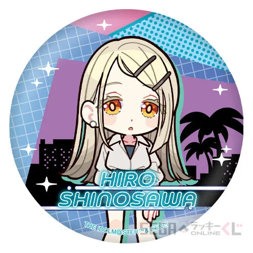 Gakuen Idolmaster Chibi Can Badges