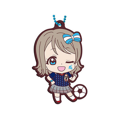 Love Live! Sunshine!! Capsule Rubber Mascot Team Japan Rubber Straps