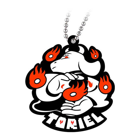 Undertale Capsule Rubber Mascot Keychains