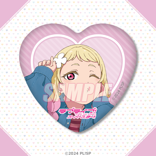 LoveLive! Superstar!! Liella Love Live! Days Yumekawaii Kujibikido Heart Badges