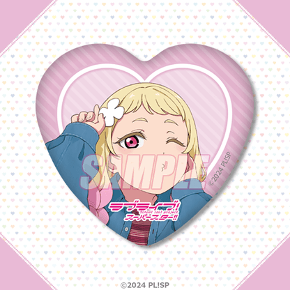 LoveLive! Superstar!! Liella Love Live! Days Yumekawaii Kujibikido Heart Badges