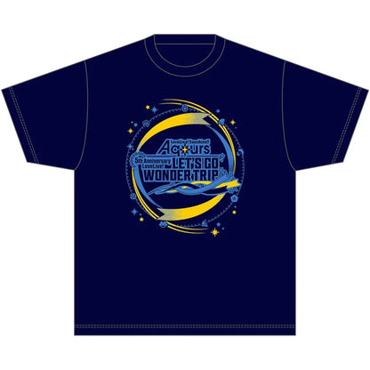 Aqours 5th Anniversary LoveLive! LET'S GO WONDER TRIP T-Shirt