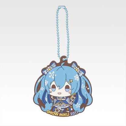 Snow Miku All-Stars Chokonokko Rubber Straps