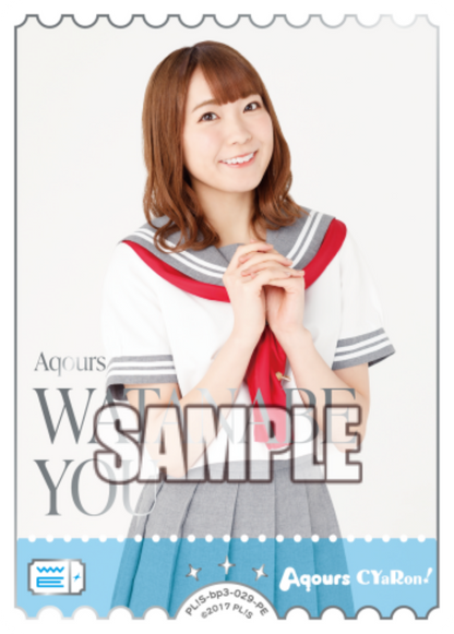 Love Live! Official Card Game: Summer Begins Seiyuu Photo PE Rarity Cards