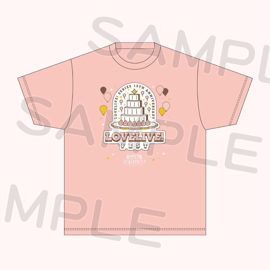PREORDER 15th Anniversary Love Live Fest T-Shirts