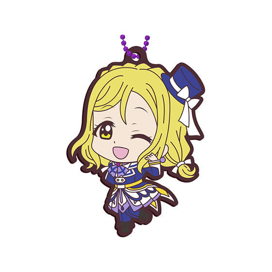 Love Live! Sunshine!! Capsule Rubber Mascot 20 Brightest Melody Believe Again Rubber Straps