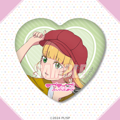LoveLive! Superstar!! Liella Love Live! Days Yumekawaii Kujibikido Heart Badges