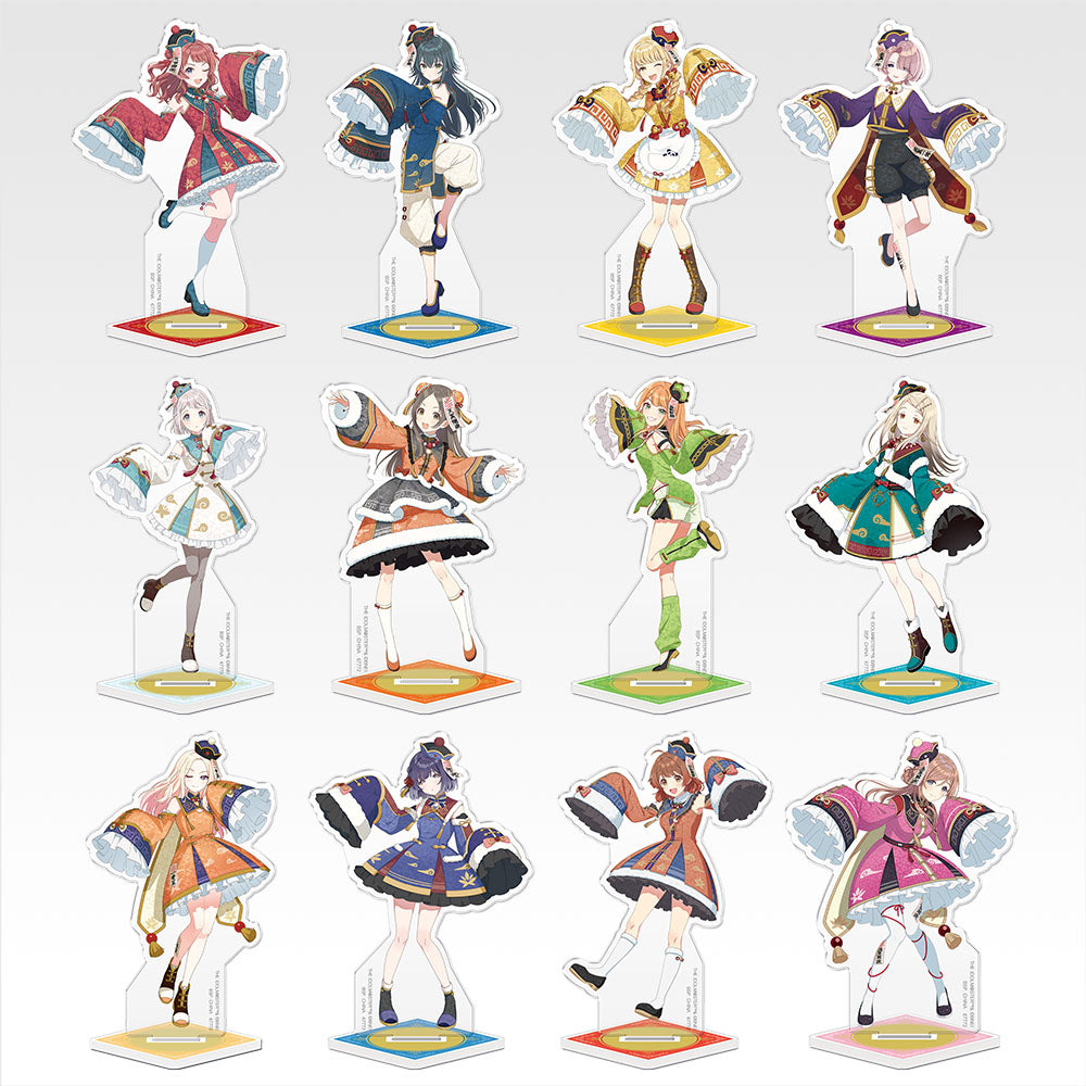 Gakuen Idolmaster Jiangshi Acrylic Standees