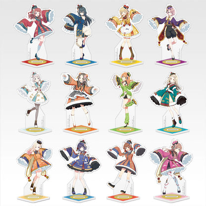 Gakuen Idolmaster Jiangshi Acrylic Standees