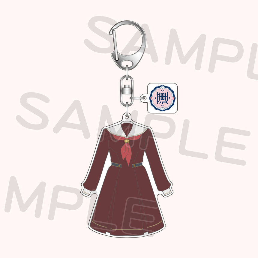 PREORDER 15th Anniversary Love Live Fest Steel Epoxy School Uniform Keychains