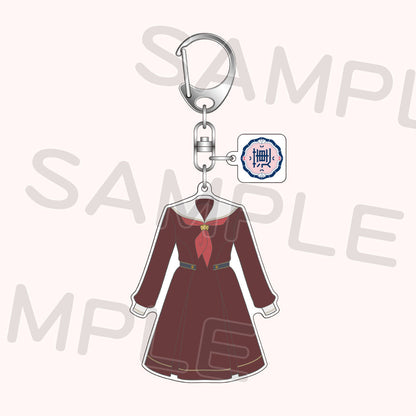 PREORDER 15th Anniversary Love Live Fest Steel Epoxy School Uniform Keychains