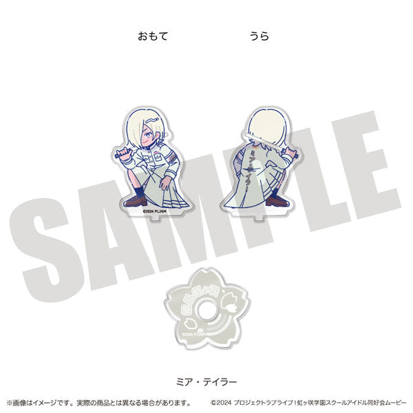 Nijigasaki Nyutoro High School Idol Club Ryouran Victory Road Acrylic Stands