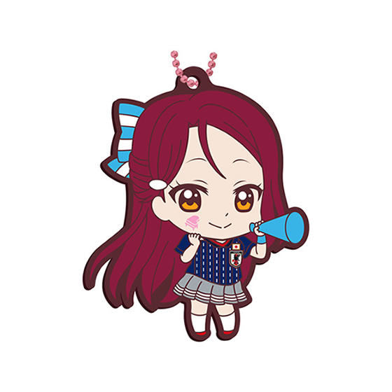 Love Live! Sunshine!! Capsule Rubber Mascot Team Japan Rubber Straps