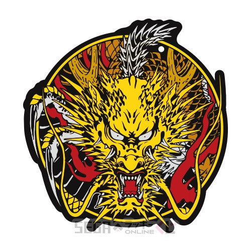 Yakuza Living with the Dragon Tattoo Rubber Coasters