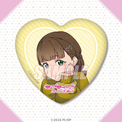 LoveLive! Superstar!! Liella Love Live! Days Yumekawaii Kujibikido Heart Badges