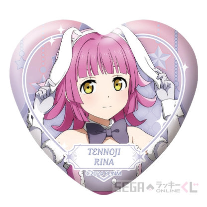 Nijigasaki Bunny Sega Kuji Heart Can Badges