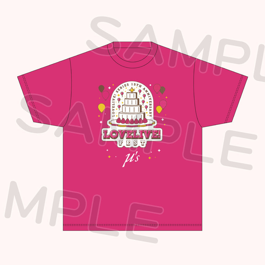 PREORDER 15th Anniversary Love Live Fest T-Shirts