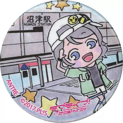 Aqours Numazu Machiaruki Chibi Badges