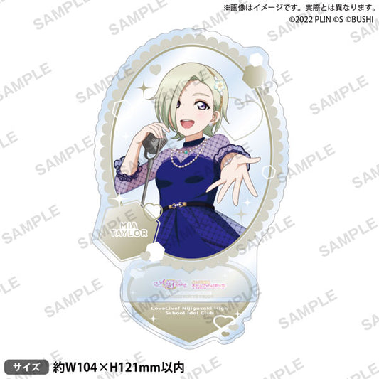 Love Live! All Stars Mia Taylor Singing Acrylic Stand