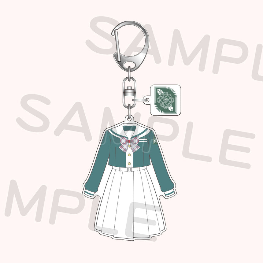 PREORDER 15th Anniversary Love Live Fest Steel Epoxy School Uniform Keychains