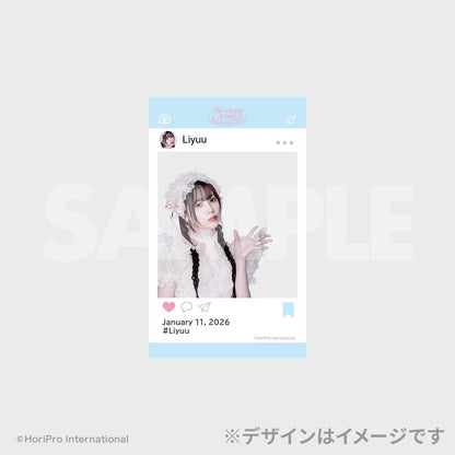 Liyuu The Whisper of Wind Birthday Kuji Clear Cards