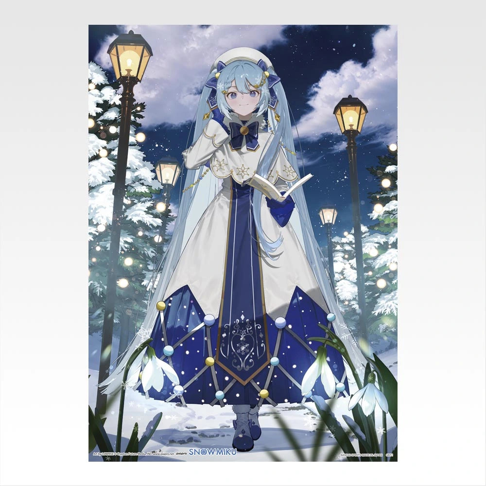 Snow Miku All-Stars A4 Clear Posters